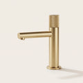 Bainelys AMBRE – Mitigeur de Lavabo Moleté Or Brossé