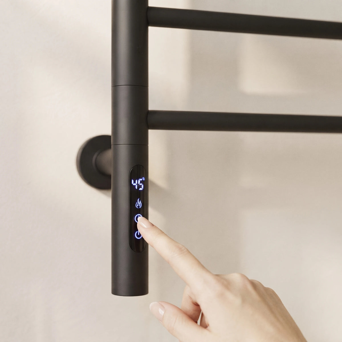 Bainelys BRUME – Sèche-Serviette Électrique 4 Barres