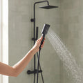 Bainelys EMBRUN – Colonne de Douche Thermostatique Sans Perçage
