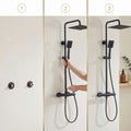 Bainelys EMBRUN – Colonne de Douche Thermostatique Sans Perçage