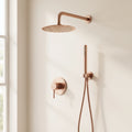 Bainelys LAGON – Colonne de Douche Murale Laiton