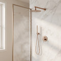 Bainelys LAGON – Colonne de Douche Murale Laiton