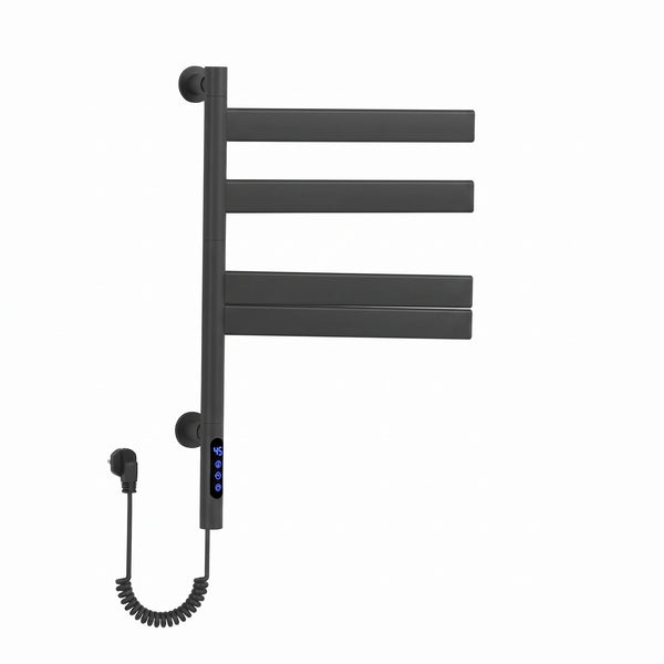 Bainelys LUNE – Sèche-Serviette Électrique 4 Barres Premium