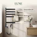 Bainelys LUNE – Sèche-Serviette Électrique 4 Barres Premium