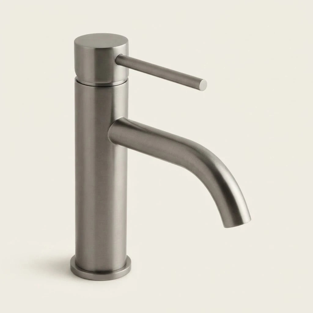 Bainelys NACRE – Mitigeur de Lavabo Or Rose Brossé