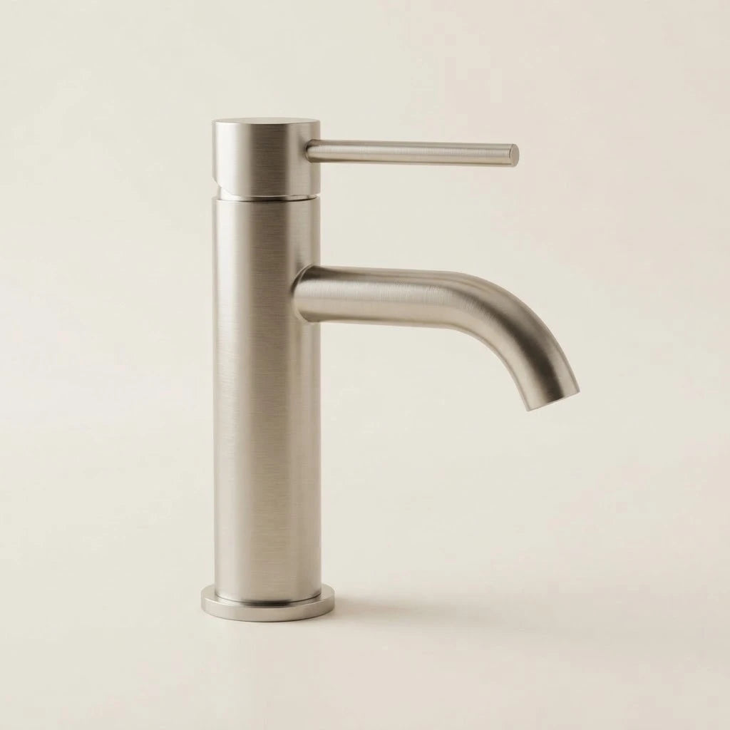 Bainelys NACRE – Mitigeur de Lavabo Or Rose Brossé