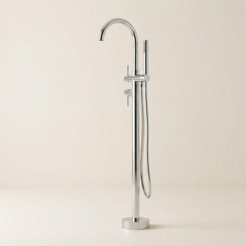 Bainelys ONDE – Robinet de Baignoire sur Pied