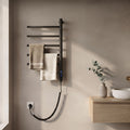 Bainelys RIVAGE – Sèche-Serviette Électrique 5 Barres