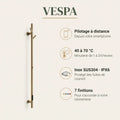 Bainelys VESPA – Sèche-Serviette Électrique Vertical Connecté 1,5m